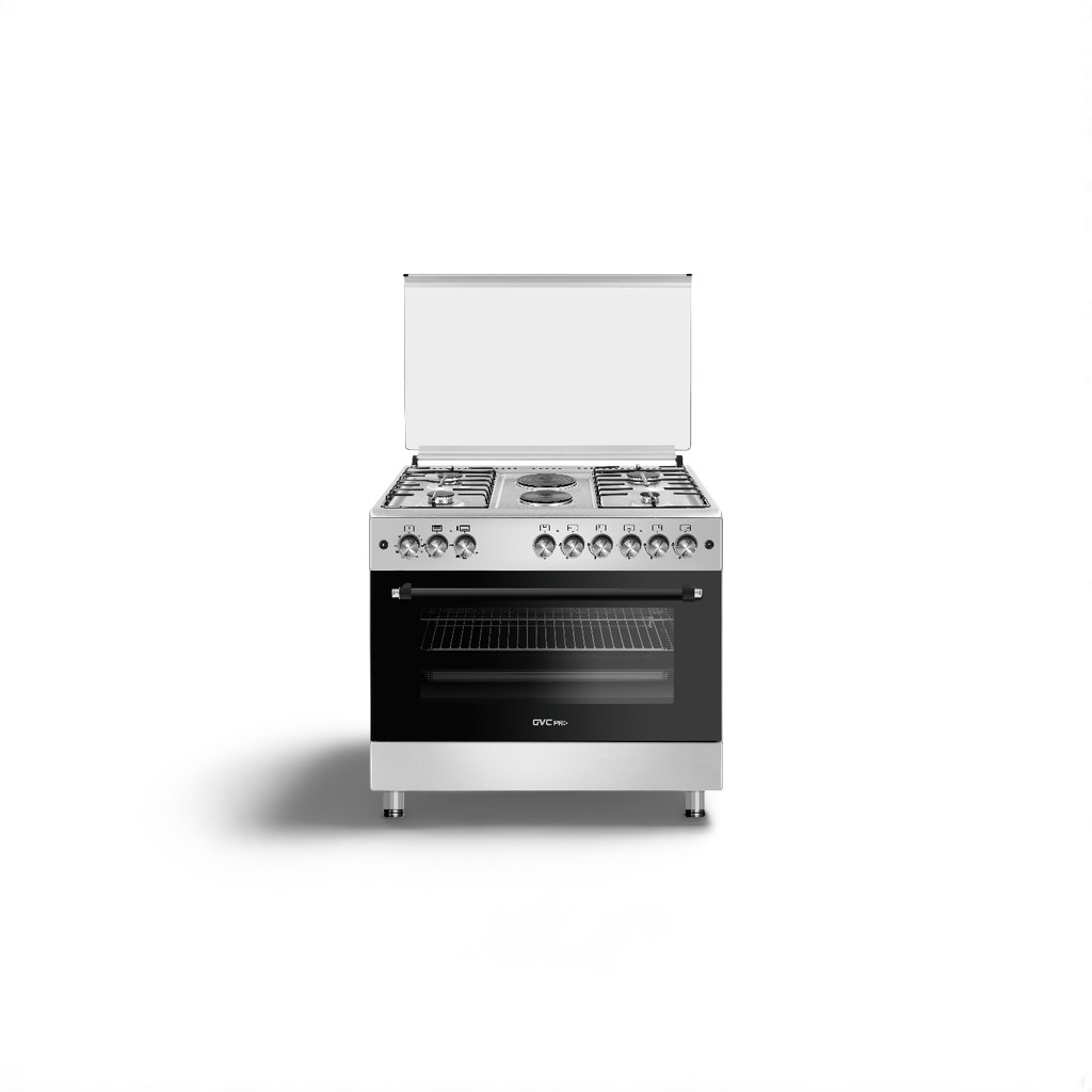 فرن غاز GVC PRO تركي 4 عيون غاز + 2 عين كهرباء 60*90